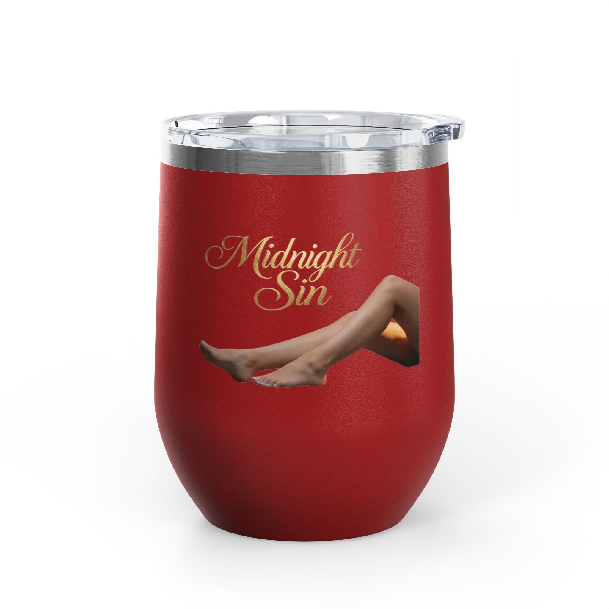 Midnight Sin 12oz Wine Tumbler