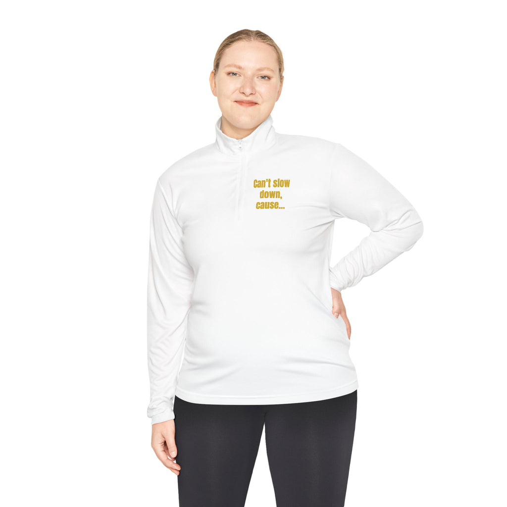 Quarter-Zip Pullover — “Addicted to Winning”