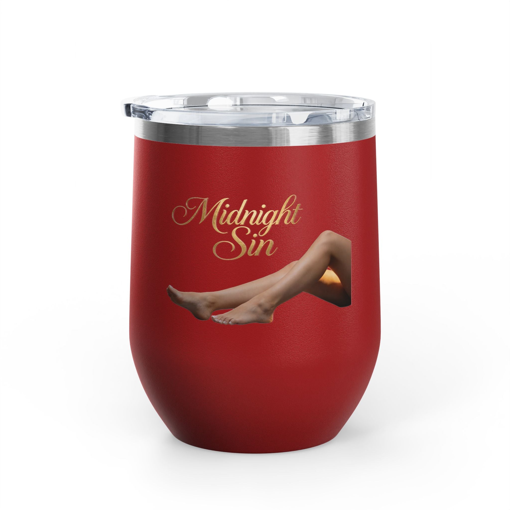Midnight Sin 12oz Wine Tumbler