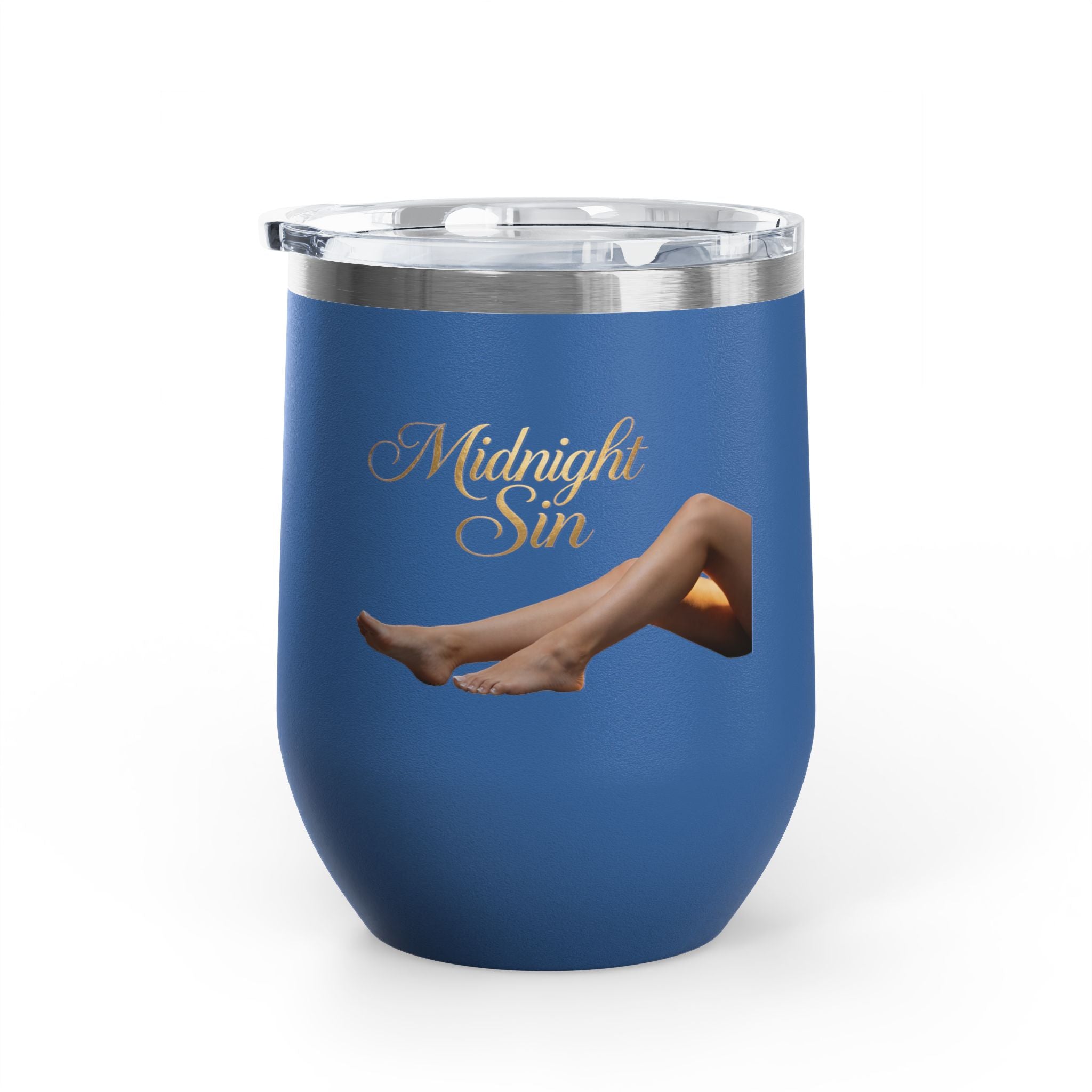Midnight Sin 12oz Wine Tumbler