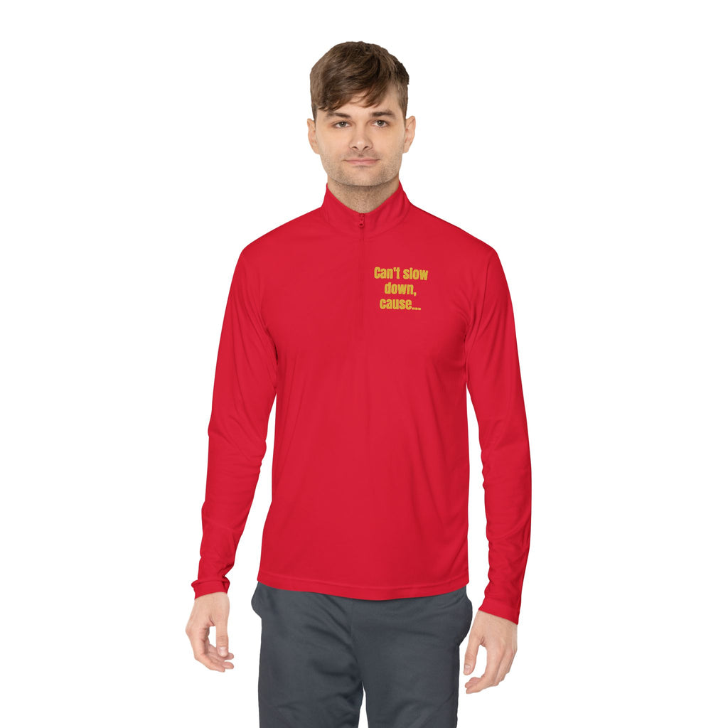 Quarter-Zip Pullover — “Addicted to Winning”