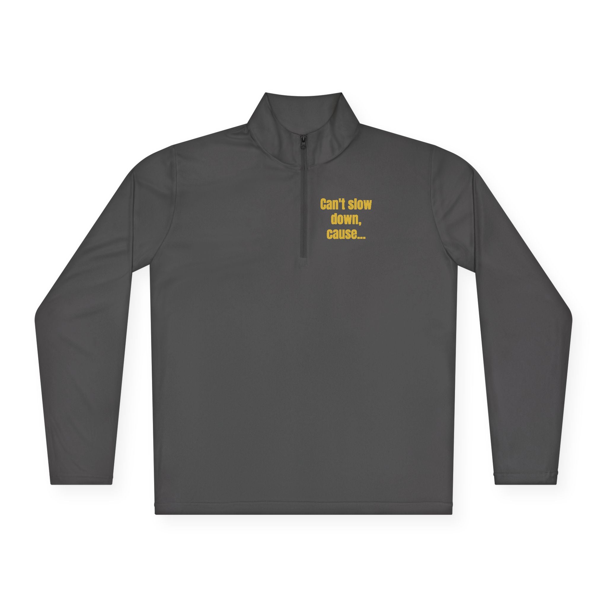 Quarter-Zip Pullover — “Addicted to Winning”