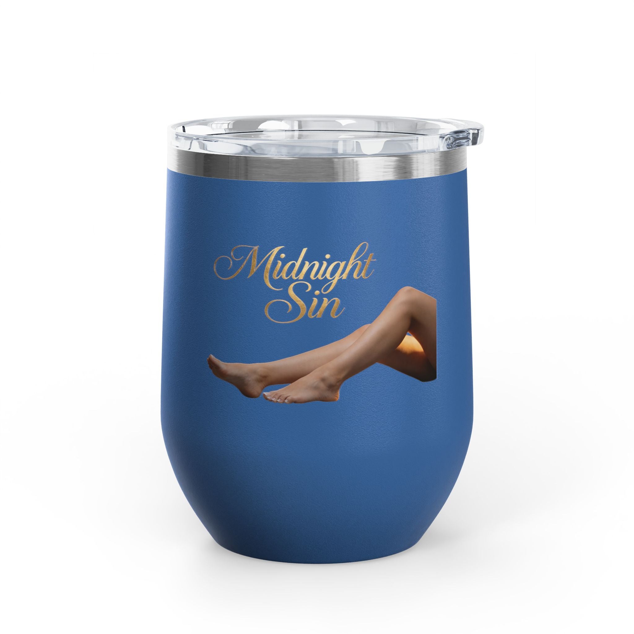 Midnight Sin 12oz Wine Tumbler