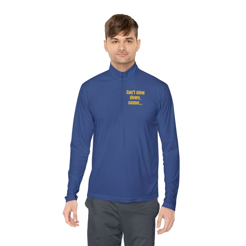 Quarter-Zip Pullover — “Addicted to Winning”