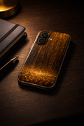 Gold Rain Phone Case