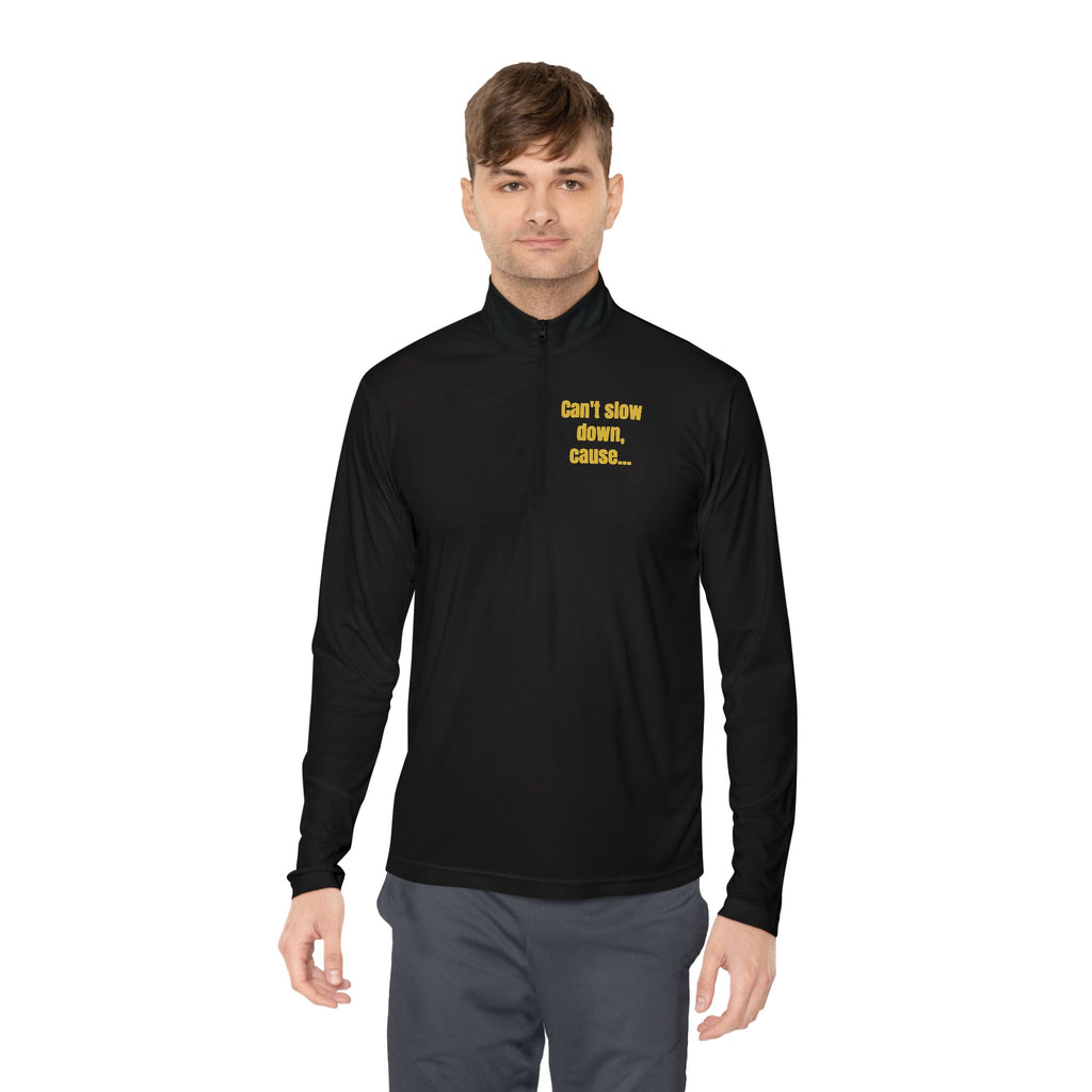 Quarter-Zip Pullover — “Addicted to Winning”