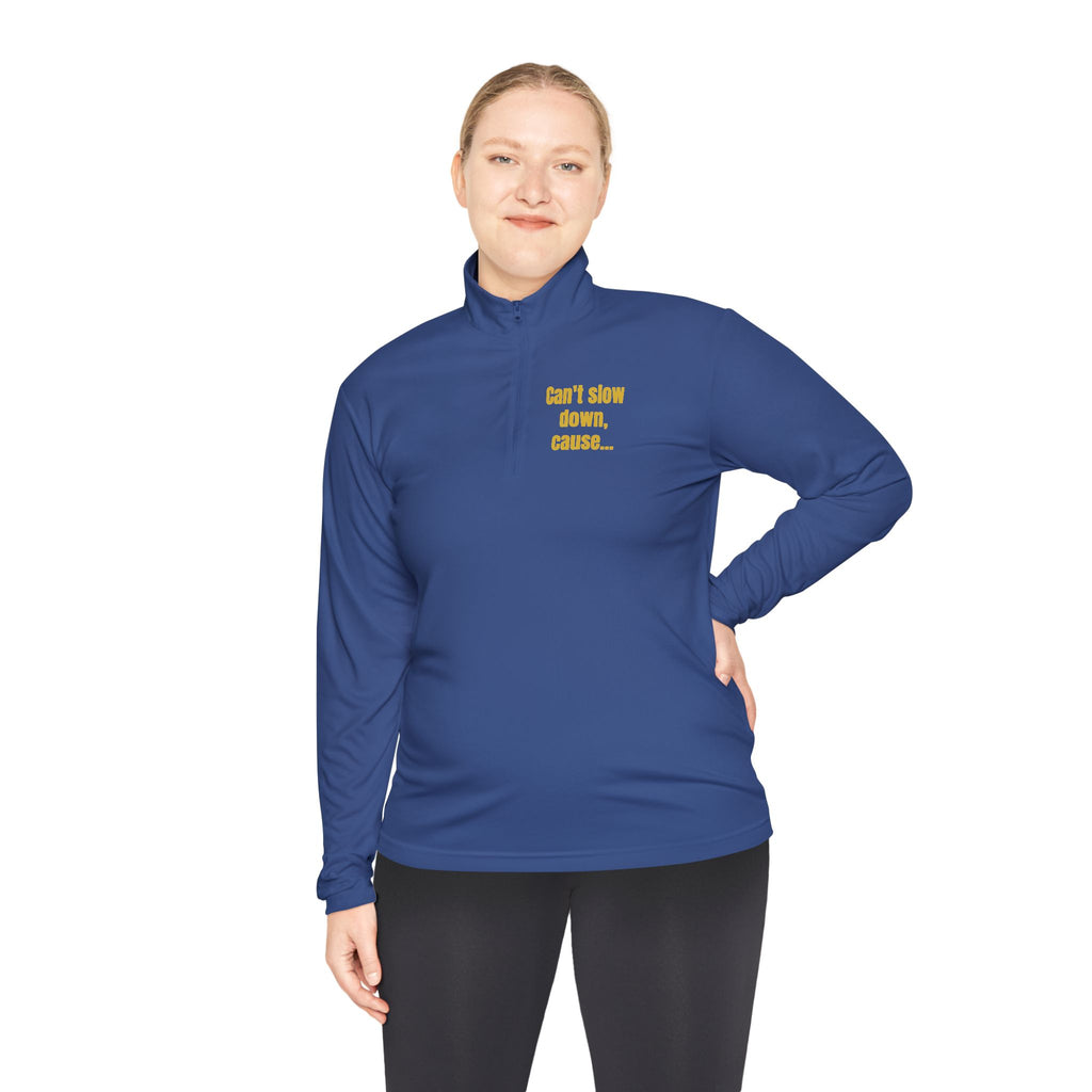 Quarter-Zip Pullover — “Addicted to Winning”