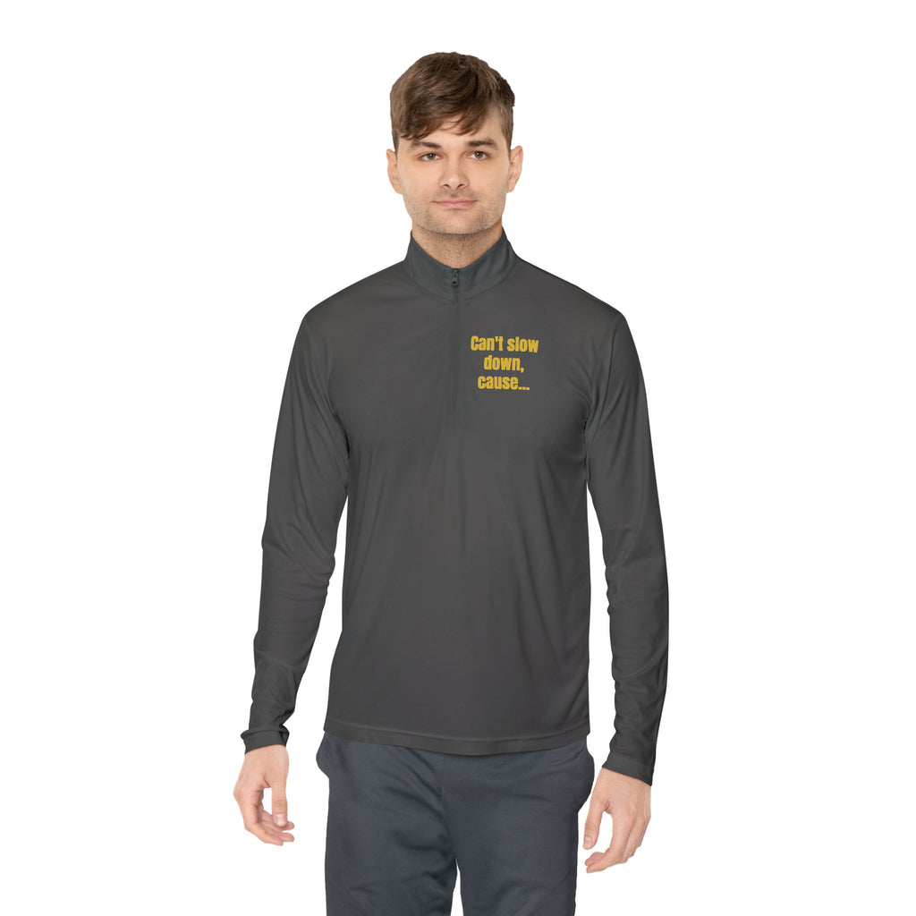 Quarter-Zip Pullover — “Addicted to Winning”