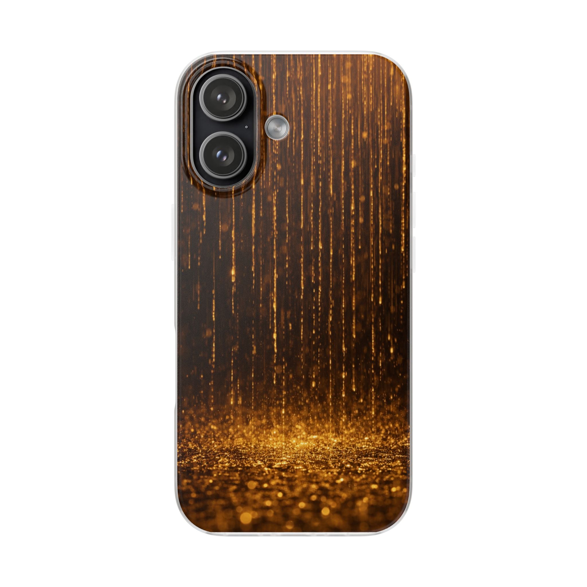 Gold Rain Phone Case