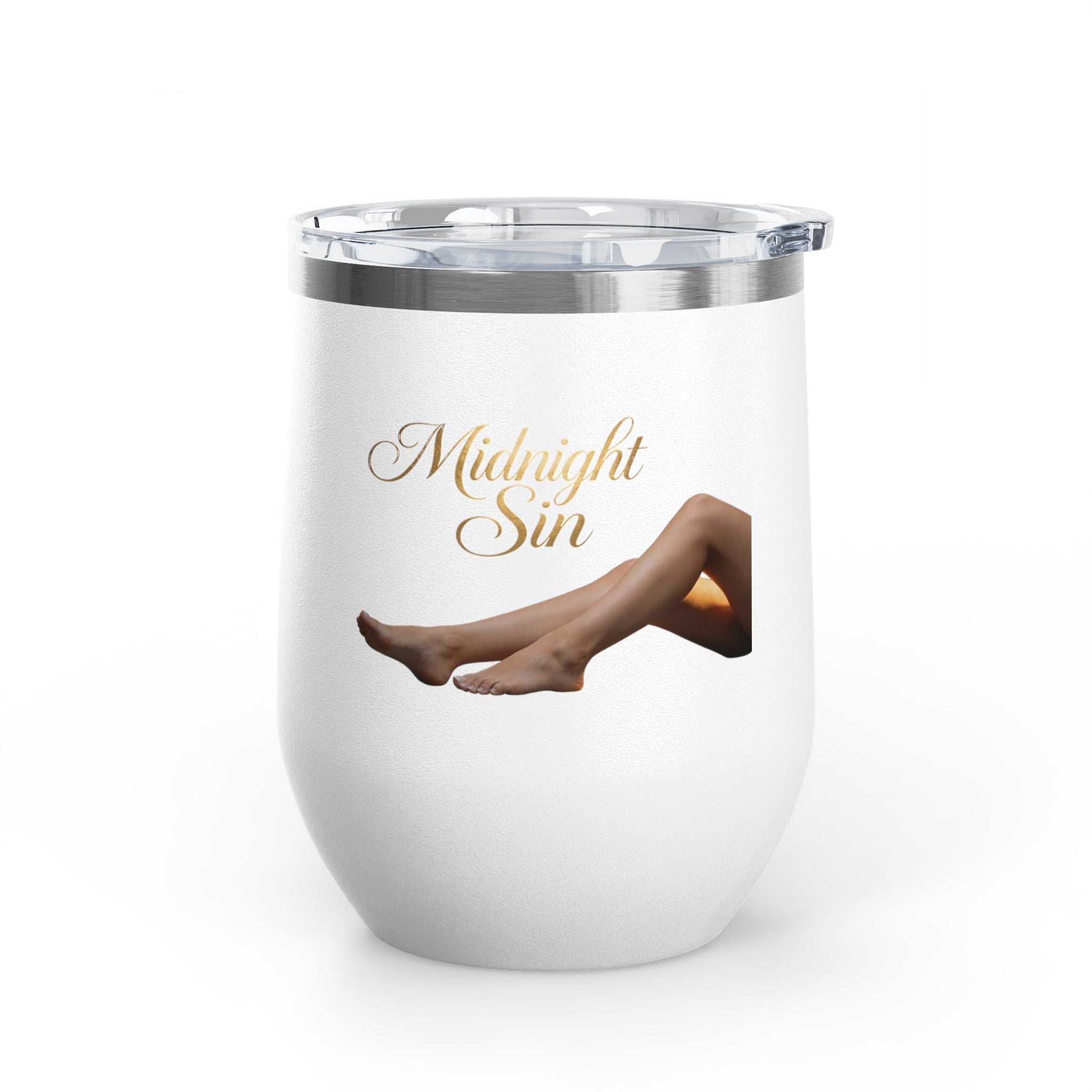 Midnight Sin 12oz Wine Tumbler