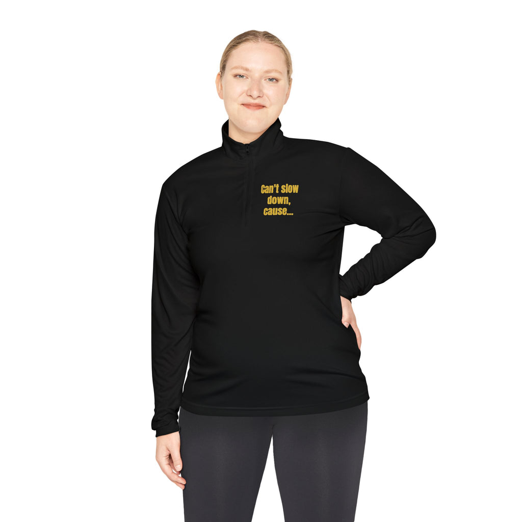 Quarter-Zip Pullover — “Addicted to Winning”