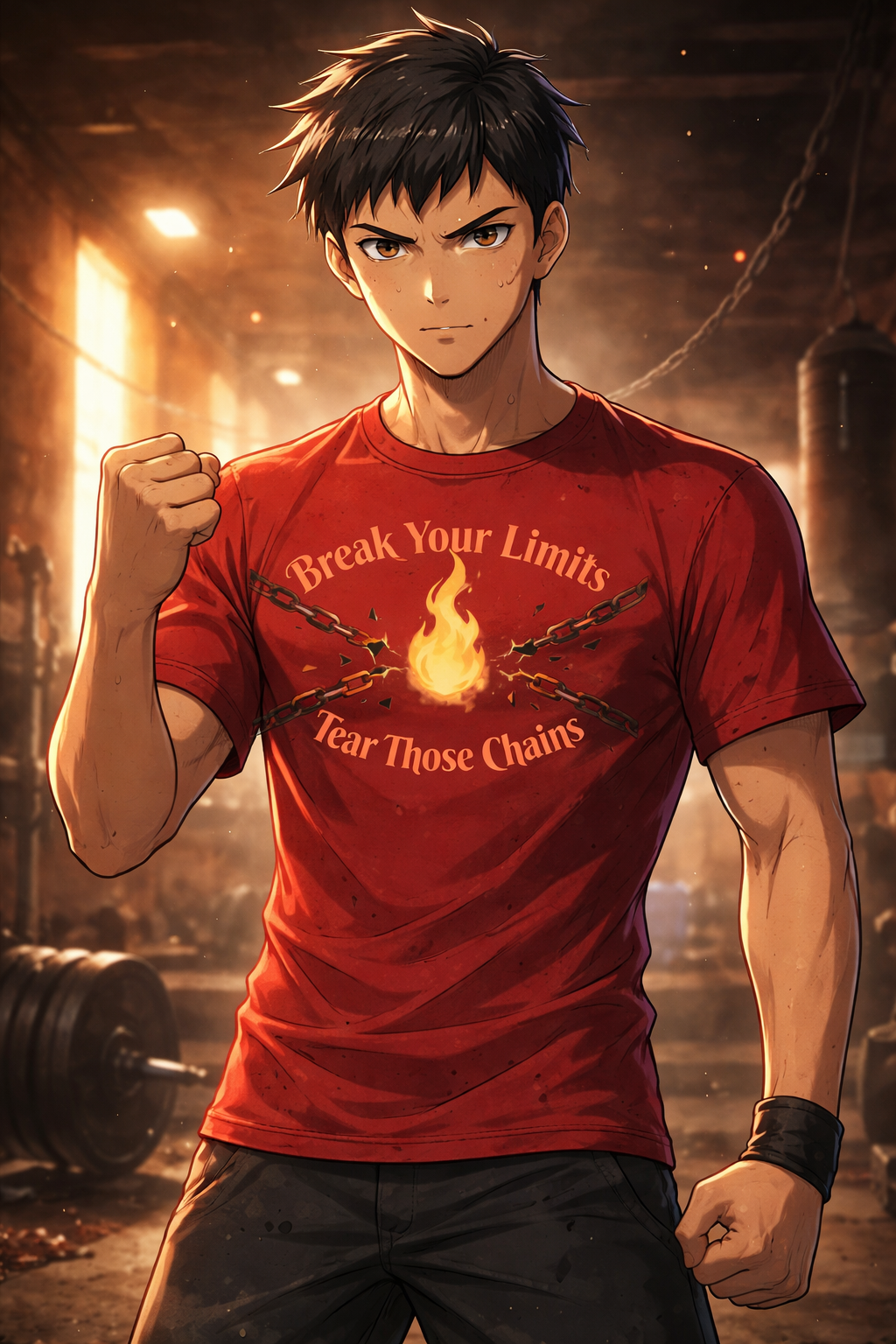 Break Your Limits: heavyweight tee