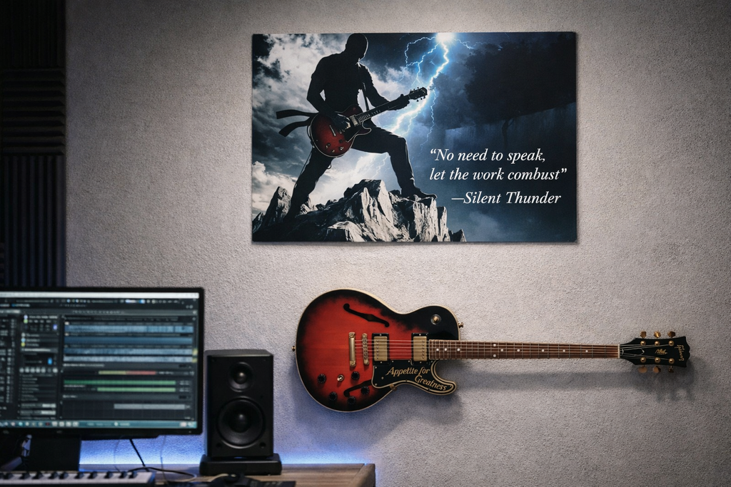 Silent Thunder Poster