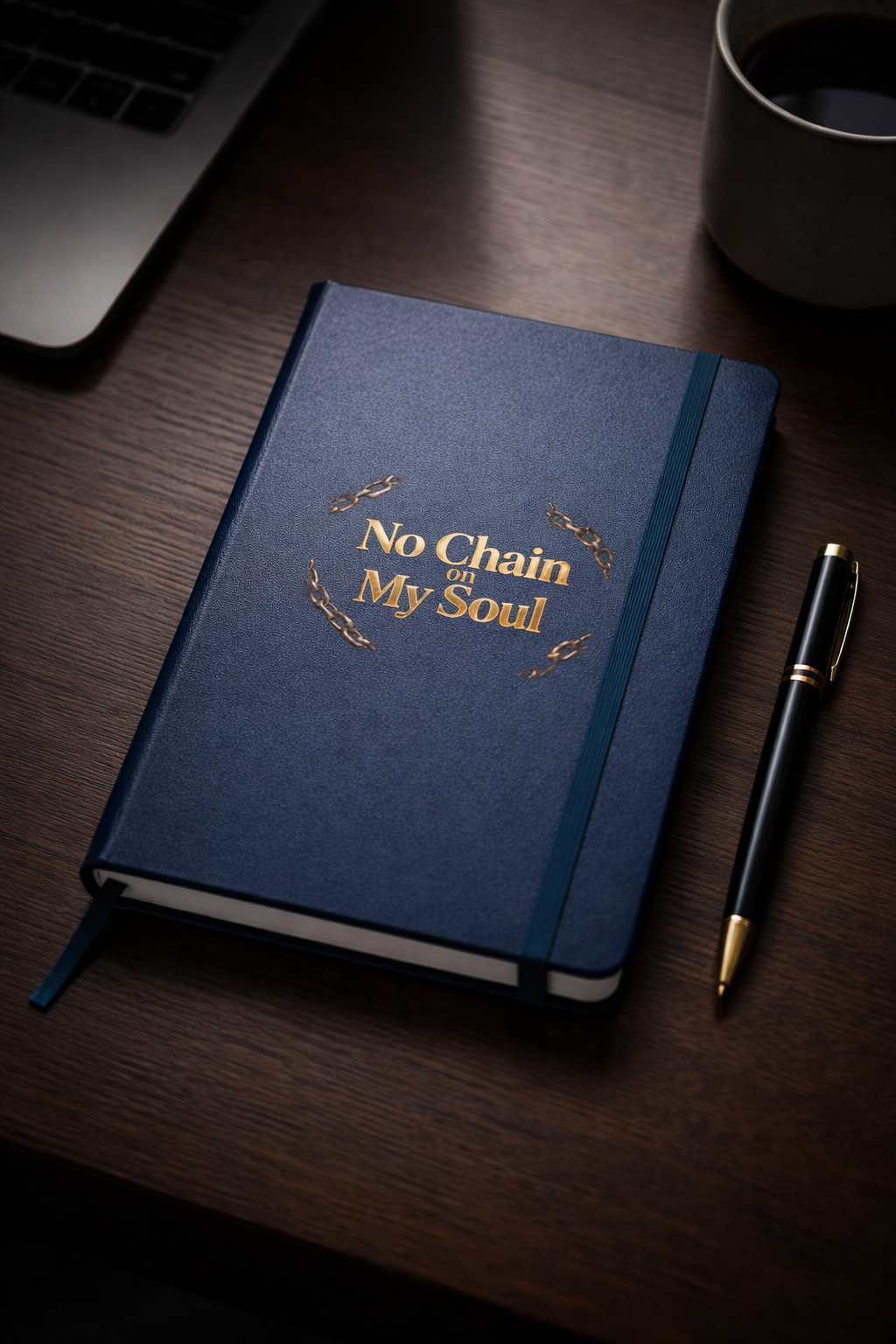 Hardcover bound notebook