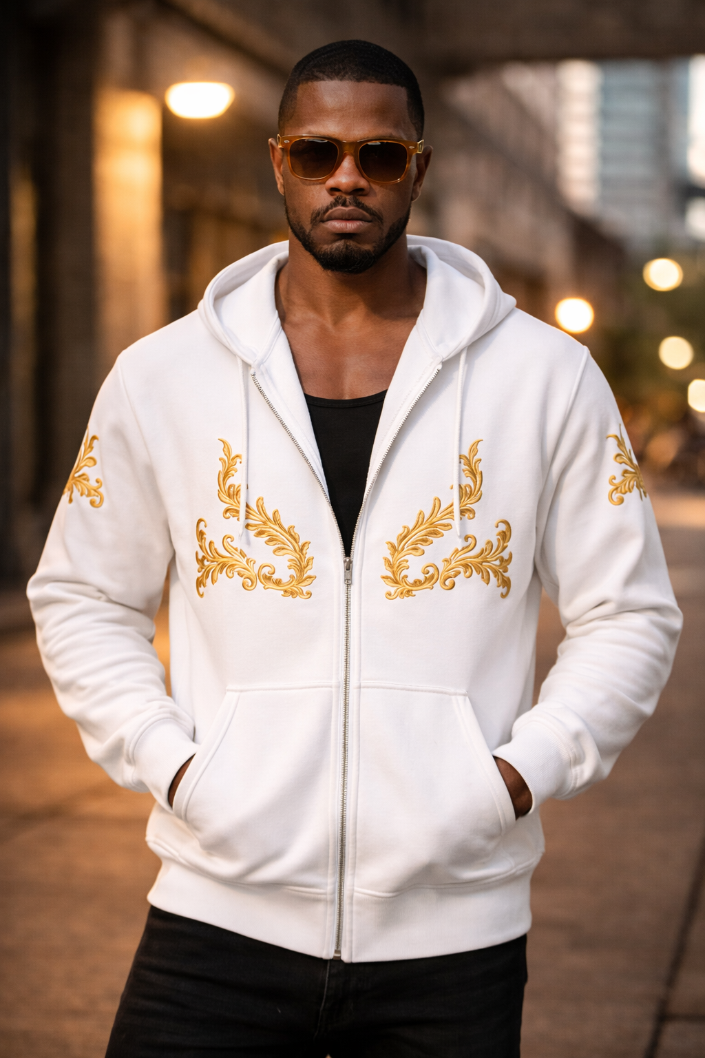 Horizon zip hoodie