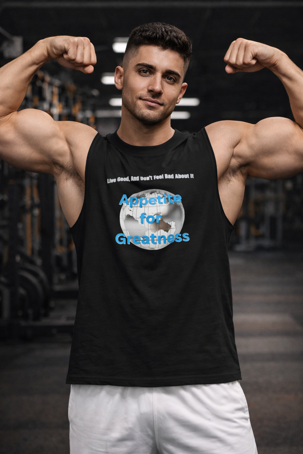 Muscle Shirt Silver Logo edition