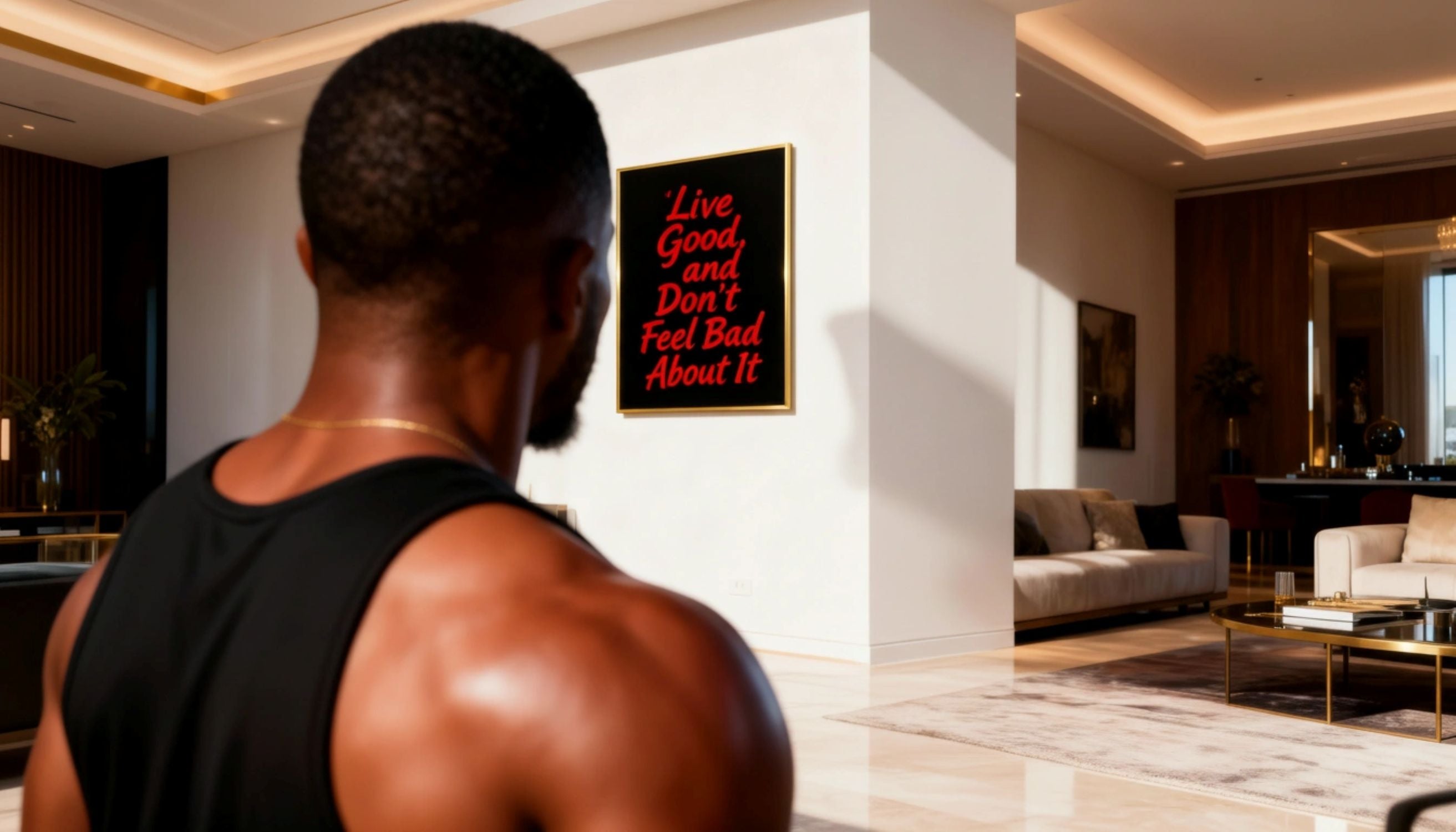 AFG motto: Framed poster